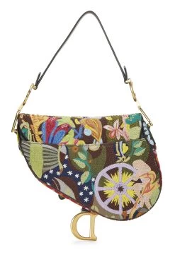 Christian Dior Multicolor Embellished Saddle -Fashion clothing Q9B0440YMB001 4