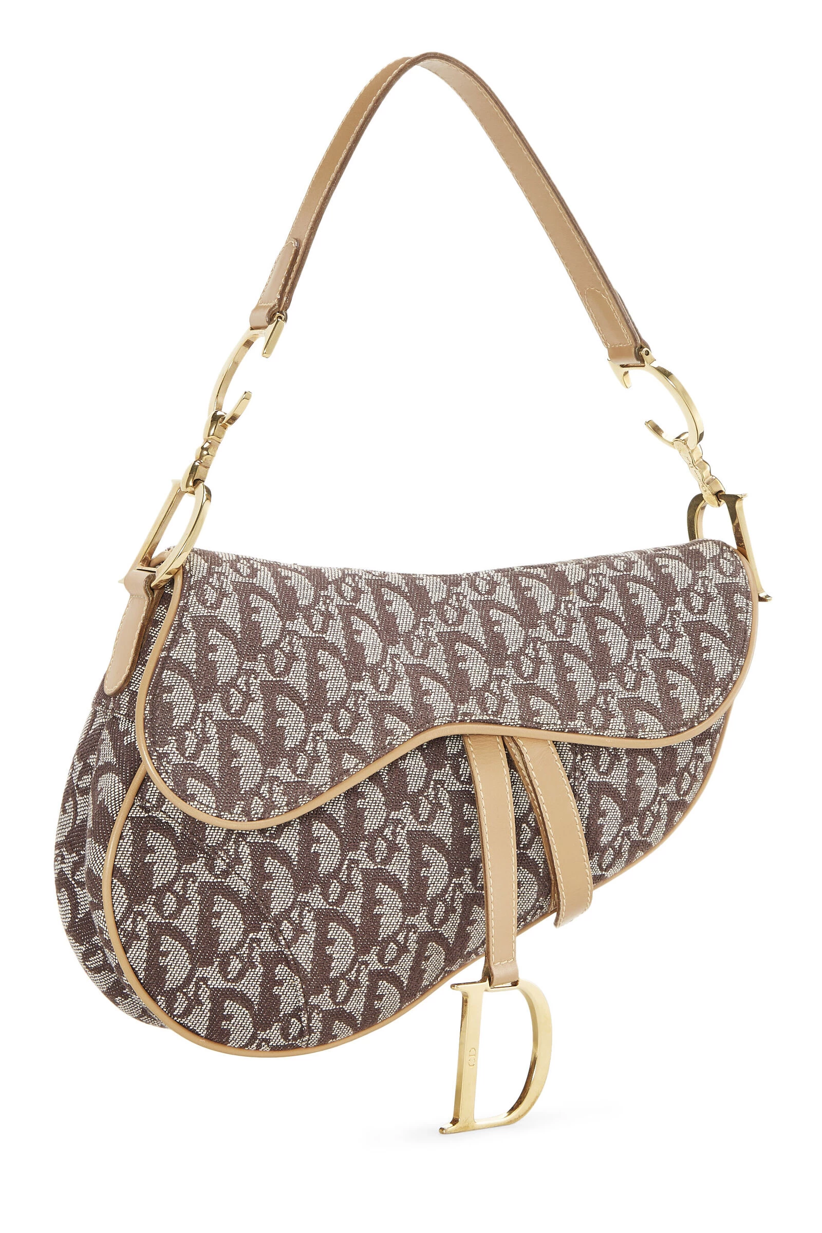 Christian Dior Beige Trotter Canvas Saddle Bag 2 Christian Dior Beige Trotter Canvas Saddle Bag - Image 2