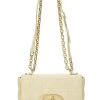 Christian Dior Yellow Cannage Calfskin Caro Bag Small