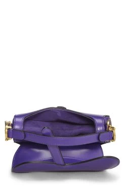 Christian Dior Purple Leather Saddle Bag Mini 11 Christian Dior Purple Leather Saddle Bag Mini -Fashion clothing Q9B59CRGU9001 6