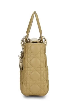 Christian Dior Green Cannage Lambskin My ABCDior Lady Dior Small -Fashion clothing Q9B5B81IGH000 3