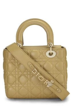 Christian Dior Green Cannage Lambskin My ABCDior Lady Dior Small -Fashion clothing Q9B5B81IGH000 4