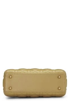 Christian Dior Green Cannage Lambskin My ABCDior Lady Dior Small -Fashion clothing Q9B5B81IGH000 5