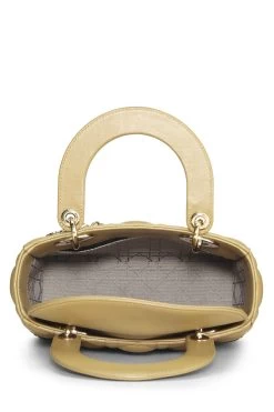 Christian Dior Green Cannage Lambskin My ABCDior Lady Dior Small -Fashion clothing Q9B5B81IGH000 6