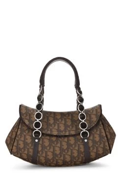 Christian Dior Brown Trotter Coated Canvas Romantique Bag 9 Christian Dior Brown Trotter Coated Canvas Romantique Bag -Fashion clothing Q9BEUP0L0B000 4