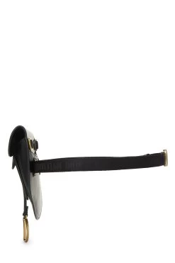 Christian Dior Black Calfskin Saddle Belt Bag -Fashion clothing Q9BFAY3PKB000 3