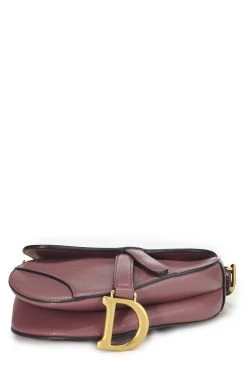 Christian Dior Pink Chevre Leather Saddle Bag Mini NM -Fashion clothing Q9BIYX0IP9000 5