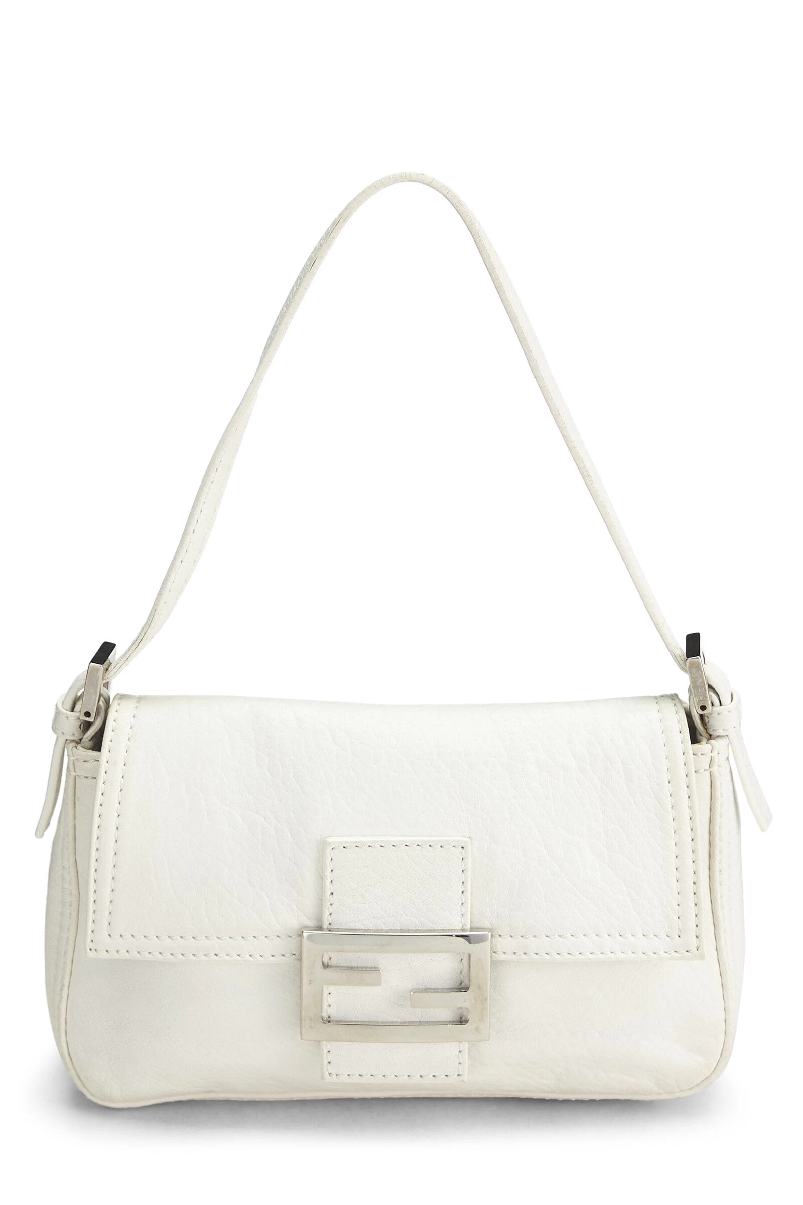 FENDI White Leather Mama Mini 1 FENDI White Leather Mama Mini