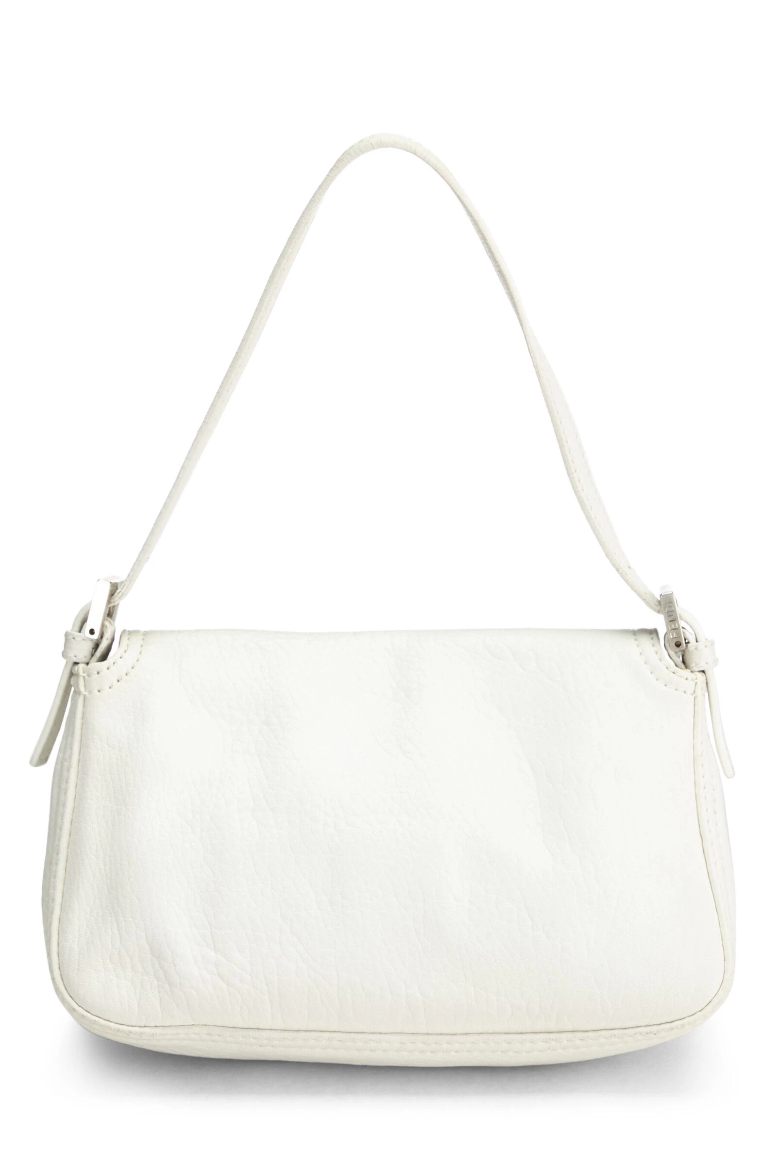 FENDI White Leather Mama Mini 4 FENDI White Leather Mama Mini - Image 4