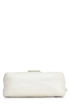 FENDI White Leather Mama Mini 10 FENDI White Leather Mama Mini -Fashion clothing QBA0491LW9000 5
