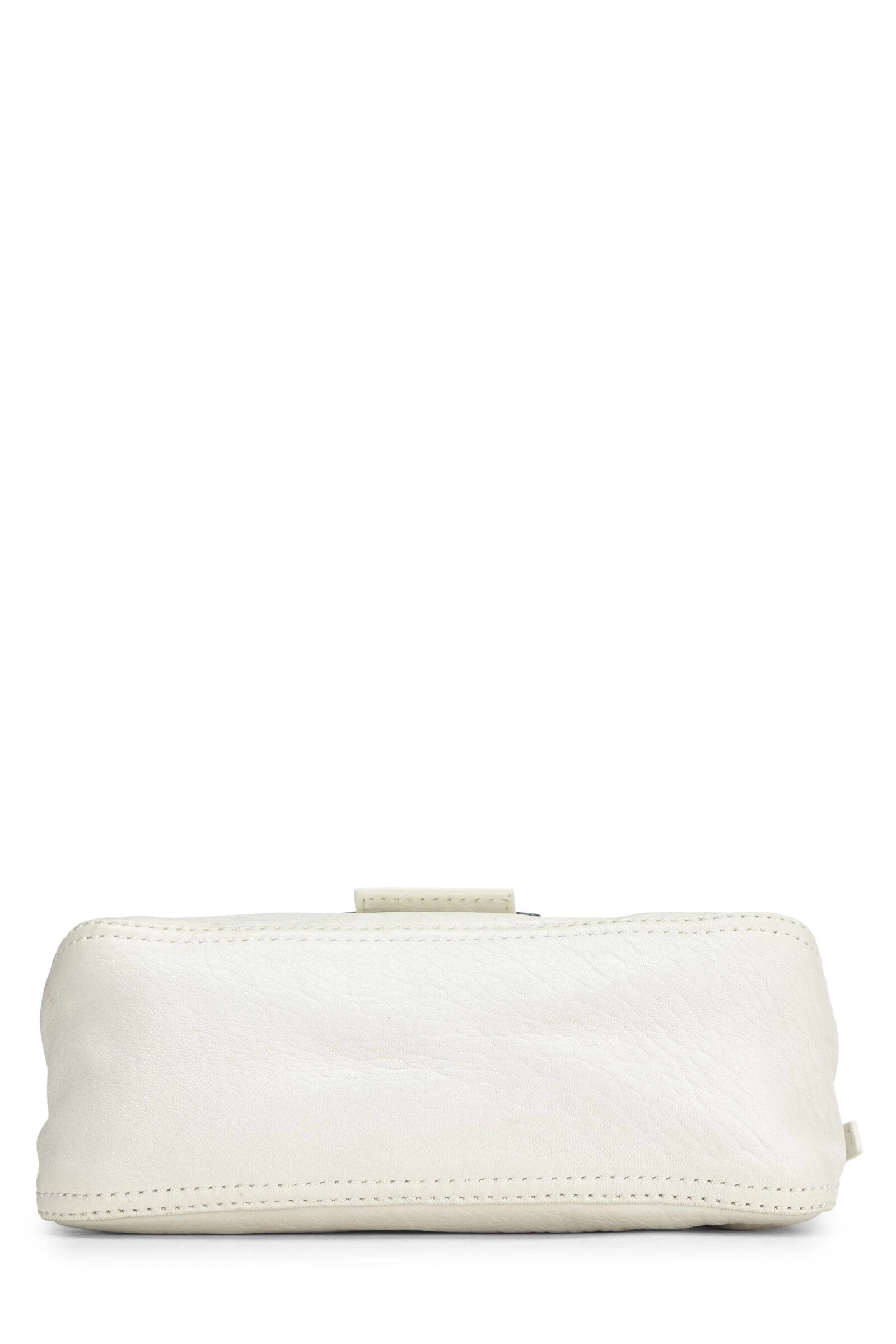 FENDI White Leather Mama Mini 5 FENDI White Leather Mama Mini - Image 5