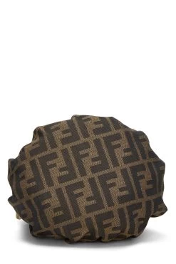 FENDI Brown Zucca Canvas Handbag Mini -Fashion clothing QBA04W3JR9000 5