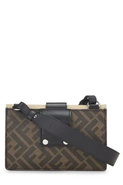 FENDI Multicolor Coated Canvas Convertible Baguette Pouch -Fashion clothing QBA3VL0LMB000 3