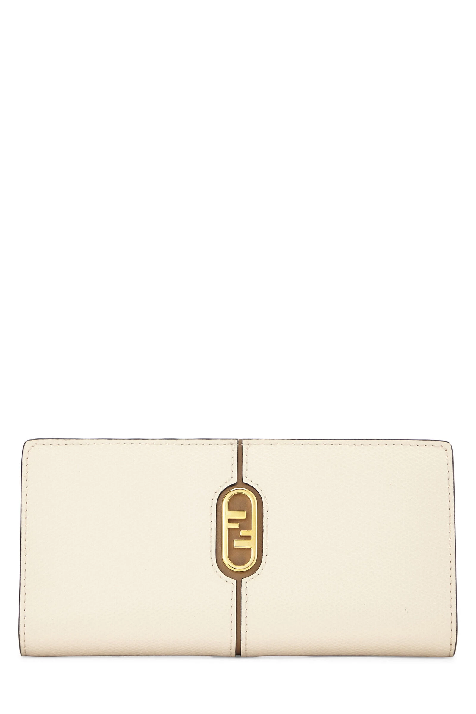 FENDI Beige Leather Wallet 1 FENDI Beige Leather Wallet
