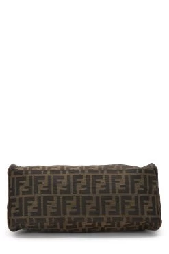 FENDI Brown Zucca Canvas Bag Du Jour Small -Fashion clothing QBB0463J0H013 5