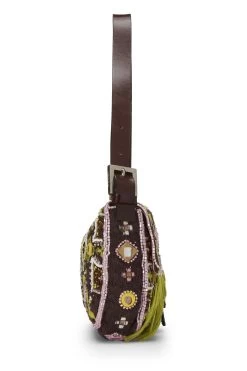 FENDI Multicolor Embroidered Canvas Baguette -Fashion clothing QBB0470YKB008 3