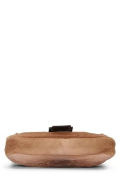 FENDI Brown Fur Baguette -Fashion clothing QBB047160B006 5