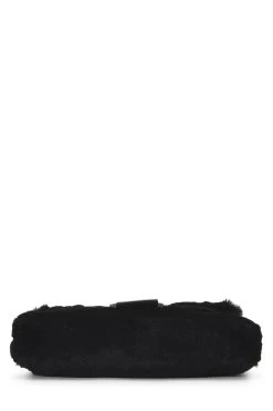 FENDI Black Fur Baguette 10 FENDI Black Fur Baguette -Fashion clothing QBB04716KB007 5