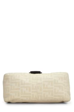 FENDI Beige Zucca Canvas Mama -Fashion clothing QBB0493JIB007 5