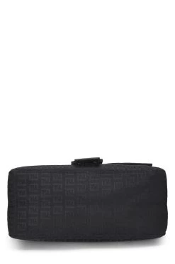 FENDI Black Zucchino Canvas Mama -Fashion clothing QBB049CRKB054 5