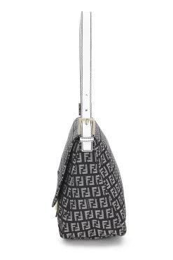 FENDI Navy Zucchino Canvas Mama -Fashion clothing QBB049CRWB001 3