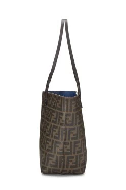 FENDI Zucca Coated Canvas Roll Tote Small 8 FENDI Zucca Coated Canvas Roll Tote Small -Fashion clothing QBB04A0LBH000 3