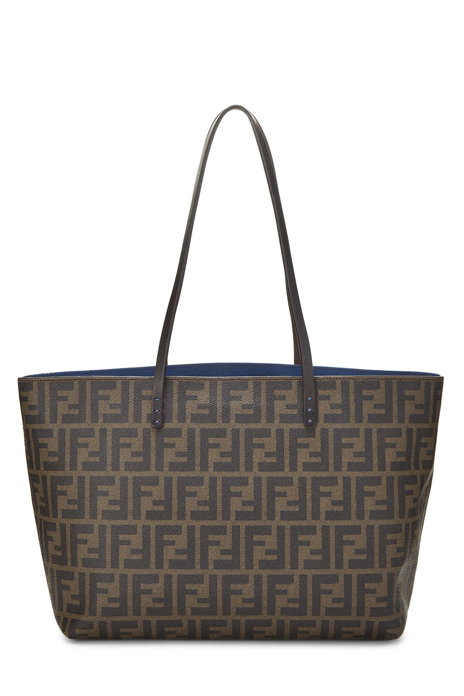 FENDI Zucca Coated Canvas Roll Tote Small 4 FENDI Zucca Coated Canvas Roll Tote Small - Image 4