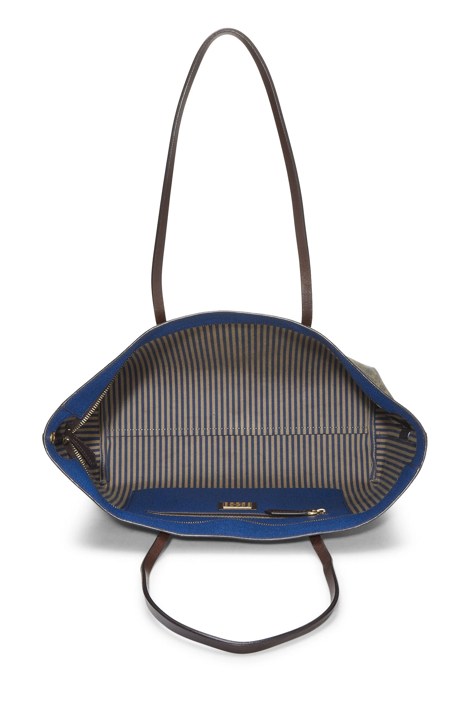 FENDI Zucca Coated Canvas Roll Tote Small 6 FENDI Zucca Coated Canvas Roll Tote Small - Image 6