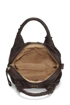 FENDI Brown Zucca Canvas & Leather Baby Spy -Fashion clothing QBB04C3J09003 6