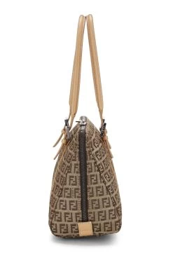 FENDI Beige Zucchino Canvas Handbag -Fashion clothing QBB04WCRIB002 3