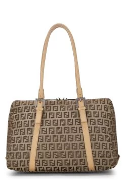 FENDI Beige Zucchino Canvas Handbag -Fashion clothing QBB04WCRIB002 4
