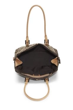 FENDI Beige Zucchino Canvas Handbag -Fashion clothing QBB04WCRIB002 6