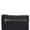 FENDI Black Zucca Canvas Messenger Bag