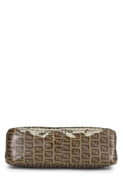 FENDI Brown Vinyl Shoulder Bag 10 FENDI Brown Vinyl Shoulder Bag -Fashion clothing QBB059270B002 5