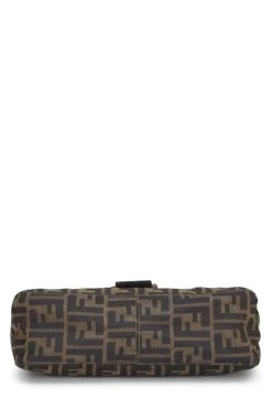 FENDI Brown Zucca Canvas Shoulder Bag -Fashion clothing QBB0593J0B934 5