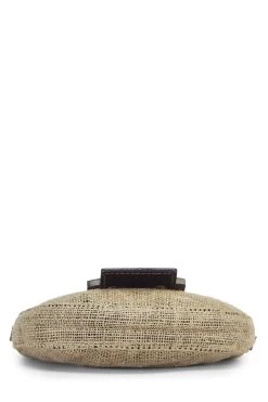 FENDI Beige Canvas Croissant Mini -Fashion clothing QBB08NQEI9000 5