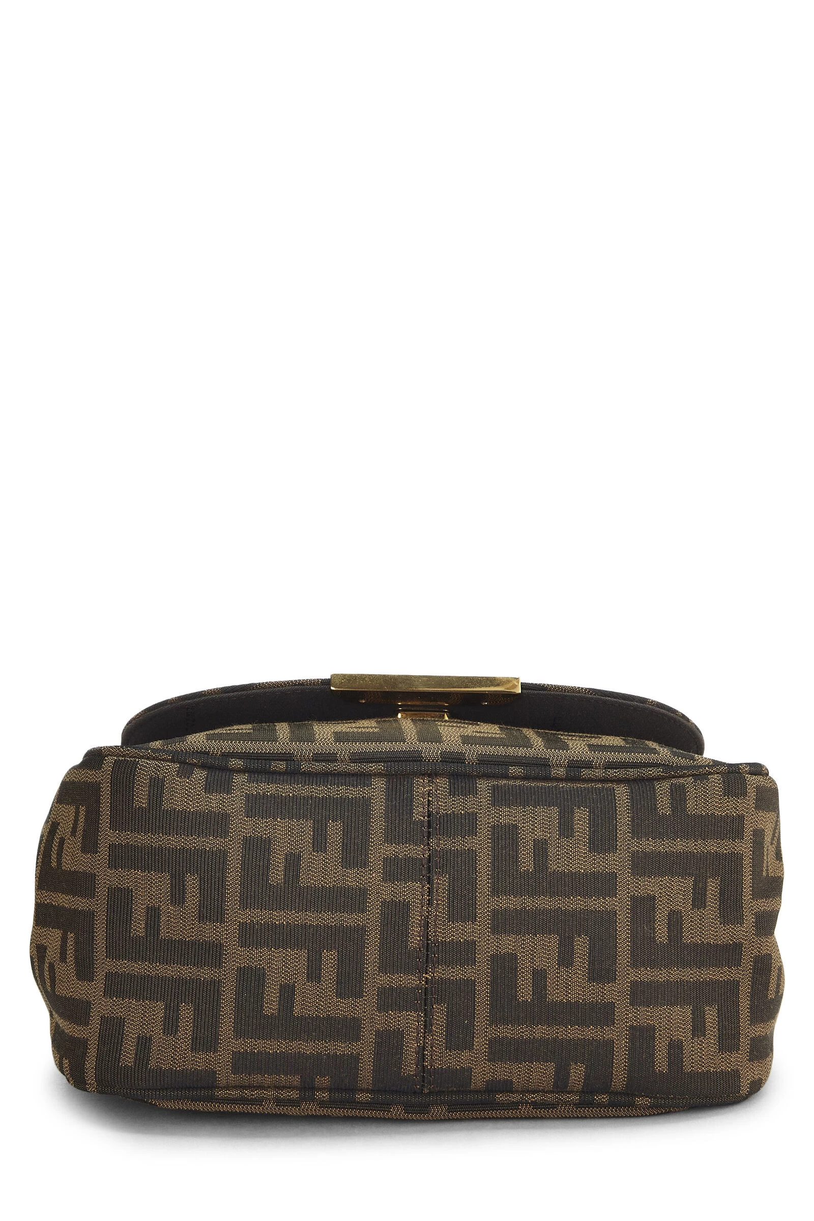 FENDI Brown Zucca Canvas Crossbody Bag 5 FENDI Brown Zucca Canvas Crossbody Bag - Image 5
