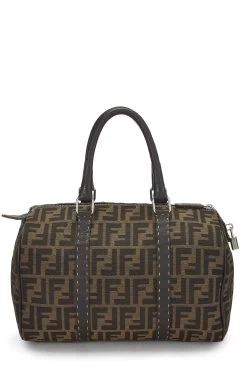 FENDI Zucca Canvas Selleria Handbag Medium -Fashion clothing QBB1RJ3J07003 4