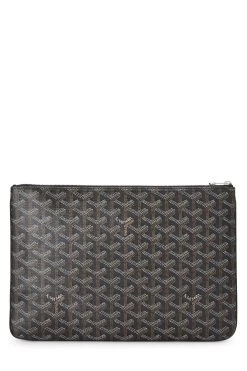 Black Goyardine Senat MM 6 Black Goyardine Senat MM -Fashion clothing QEB05R0LKA003 3