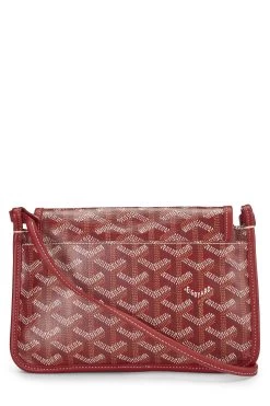 Red Goyardine Canvas Plumet 9 Red Goyardine Canvas Plumet -Fashion clothing QEB3FC0LRB004 4