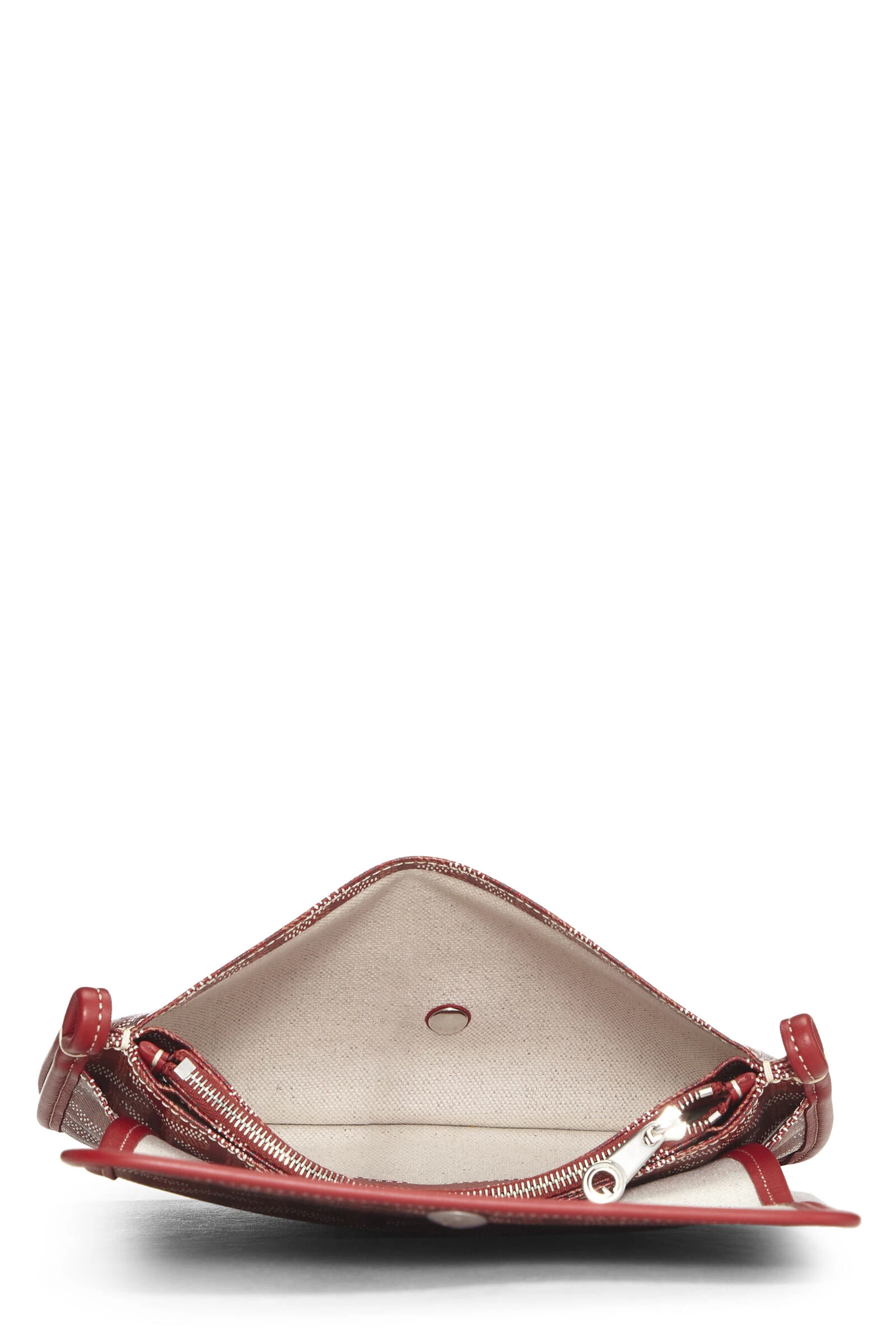 Red Goyardine Canvas Plumet 6 Red Goyardine Canvas Plumet - Image 6