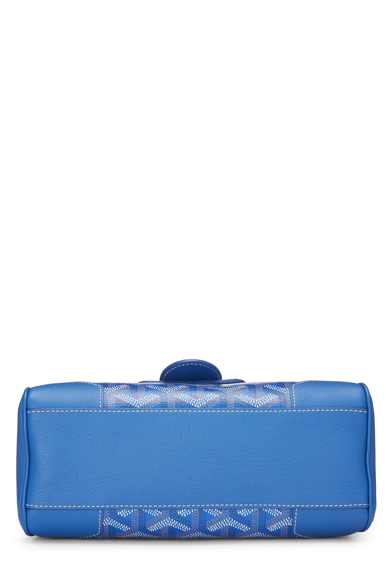 Blue Goyardine Canvas Saigon Souple Mini 5 Blue Goyardine Canvas Saigon Souple Mini - Image 5
