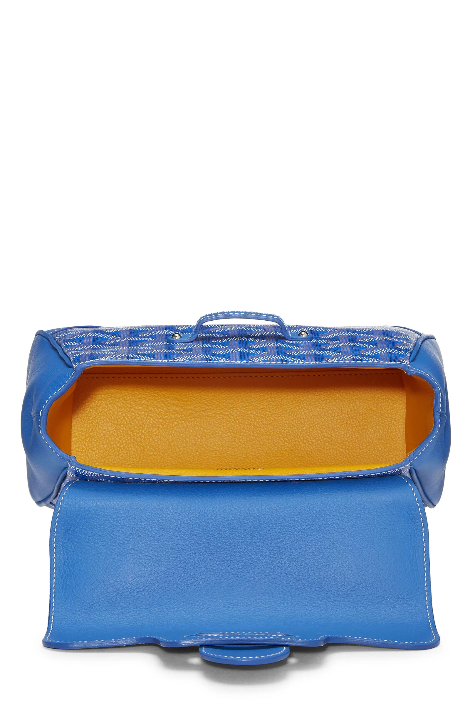 Blue Goyardine Canvas Saigon Souple Mini 6 Blue Goyardine Canvas Saigon Souple Mini - Image 6