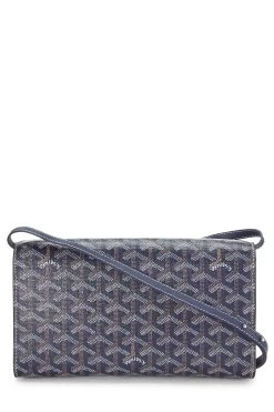 Navy Goyardine Monte Carlo PM -Fashion clothing QEBAMY0LNF000 4