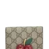 Gucci Original GG Supreme Canvas Cherry Card Case