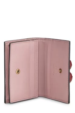 Pink Guccissima Cherry Card Case 7 Pink Guccissima Cherry Card Case -Fashion clothing QFA06P3GPB000 4