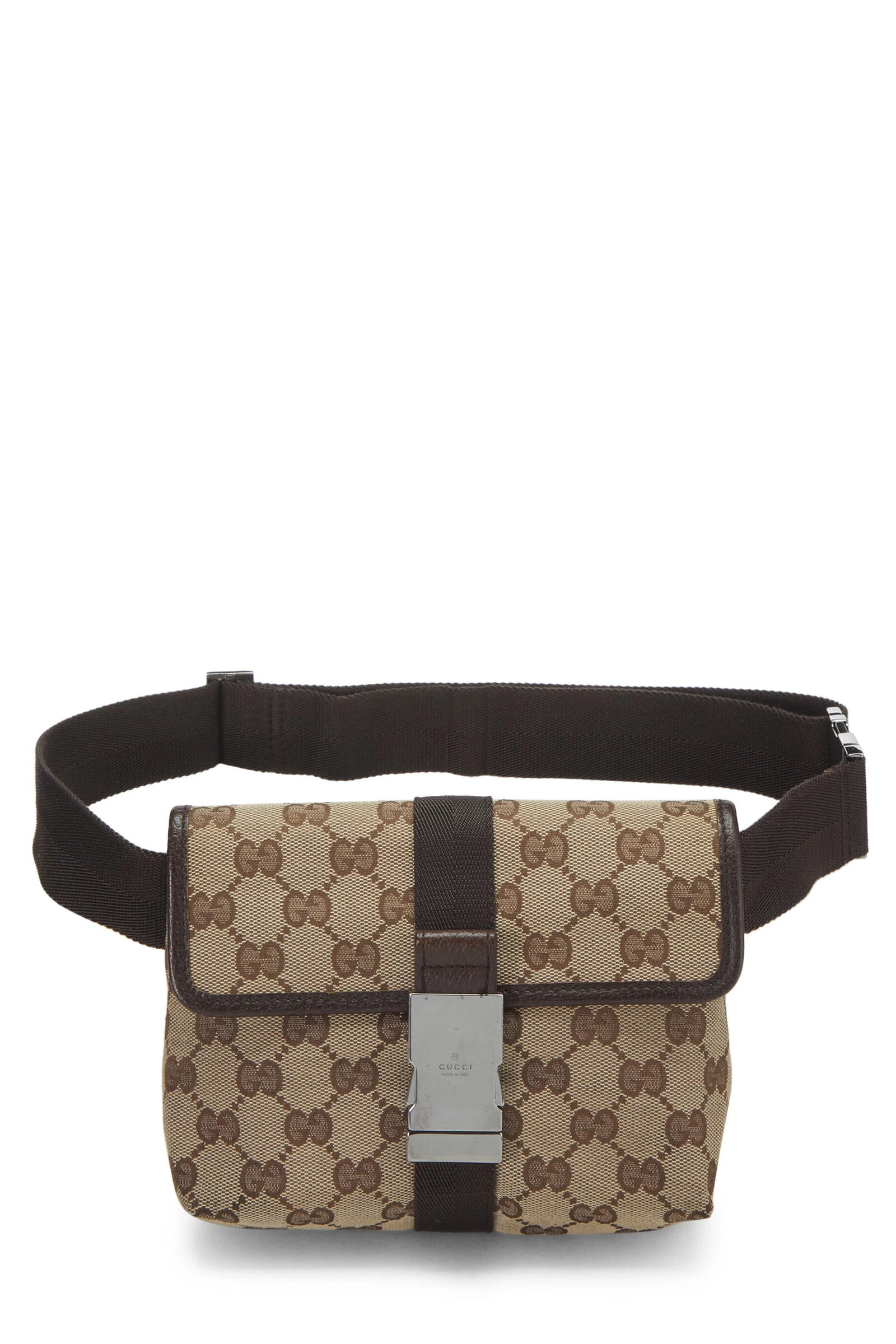 Gucci Original GG Canvas Belt Bag Small 1 Gucci Original GG Canvas Belt Bag Small