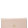 Gucci Pink Leather Continental Wallet