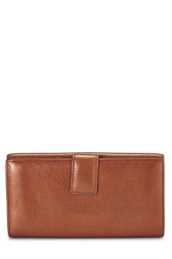 Gucci Rust Orange Leather Studded Soho Continental Wallet -Fashion clothing QFA1FC1LOB000 3