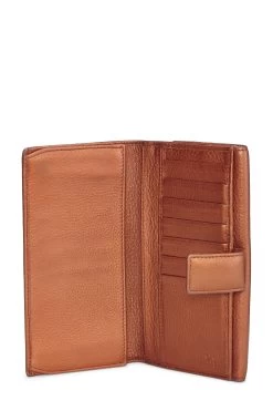 Gucci Rust Orange Leather Studded Soho Continental Wallet -Fashion clothing QFA1FC1LOB000 4